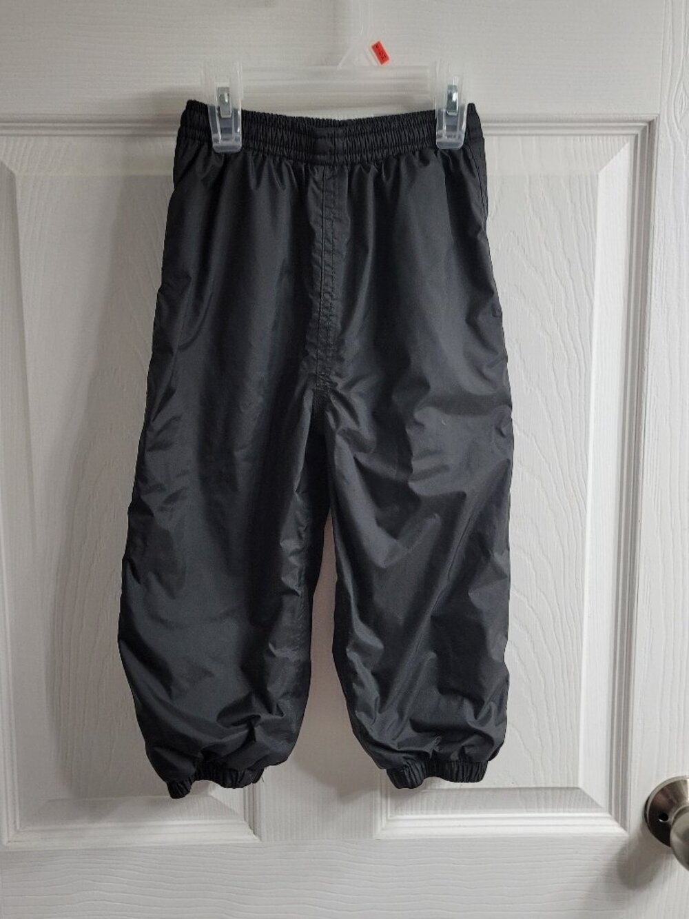 #866 Calikids Black Winter Snow Pants sz 2T